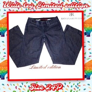 EUC,  DARK, LIMITED EDITION BANANA REPUBLIC JEANS